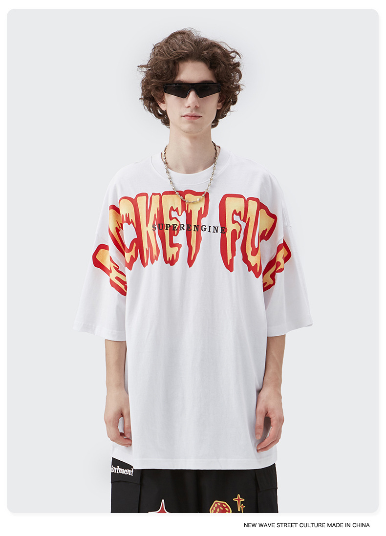 Summer Men Women Short Sleeve T-shirt Tee Pullover Tops Unisex Sweatshirt
