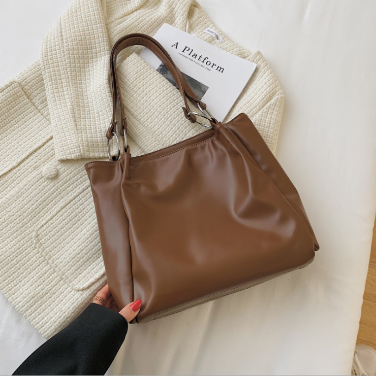 Women's bag large capacity shoulder bags high quality PU leather