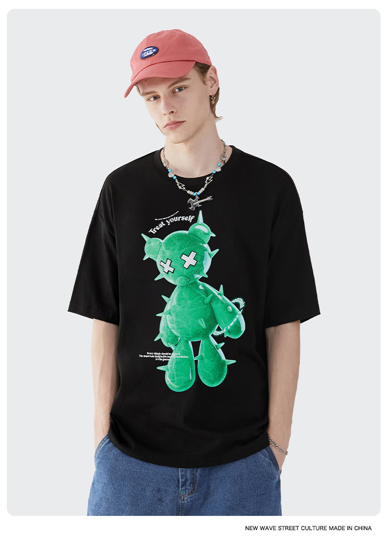 Summer Men Women Short Sleeve T-shirt Tee Pullover Tops Unisex Sweatshirt