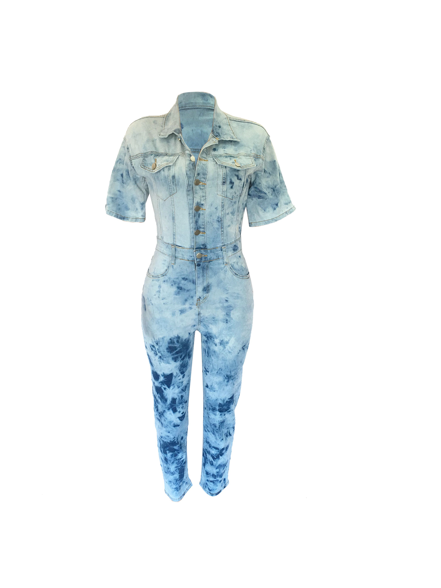 Fashion denim Jumpsuit