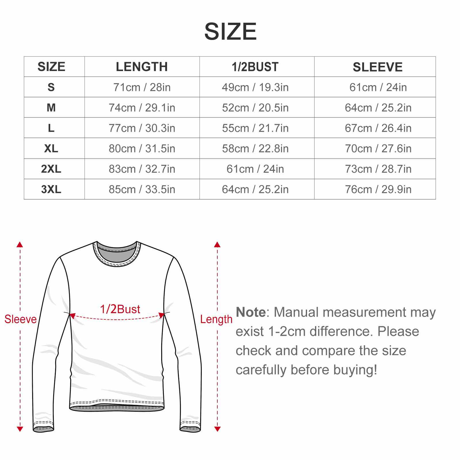 Customized Men’s Unique Design Long Sleeve Cotton T-Shirt