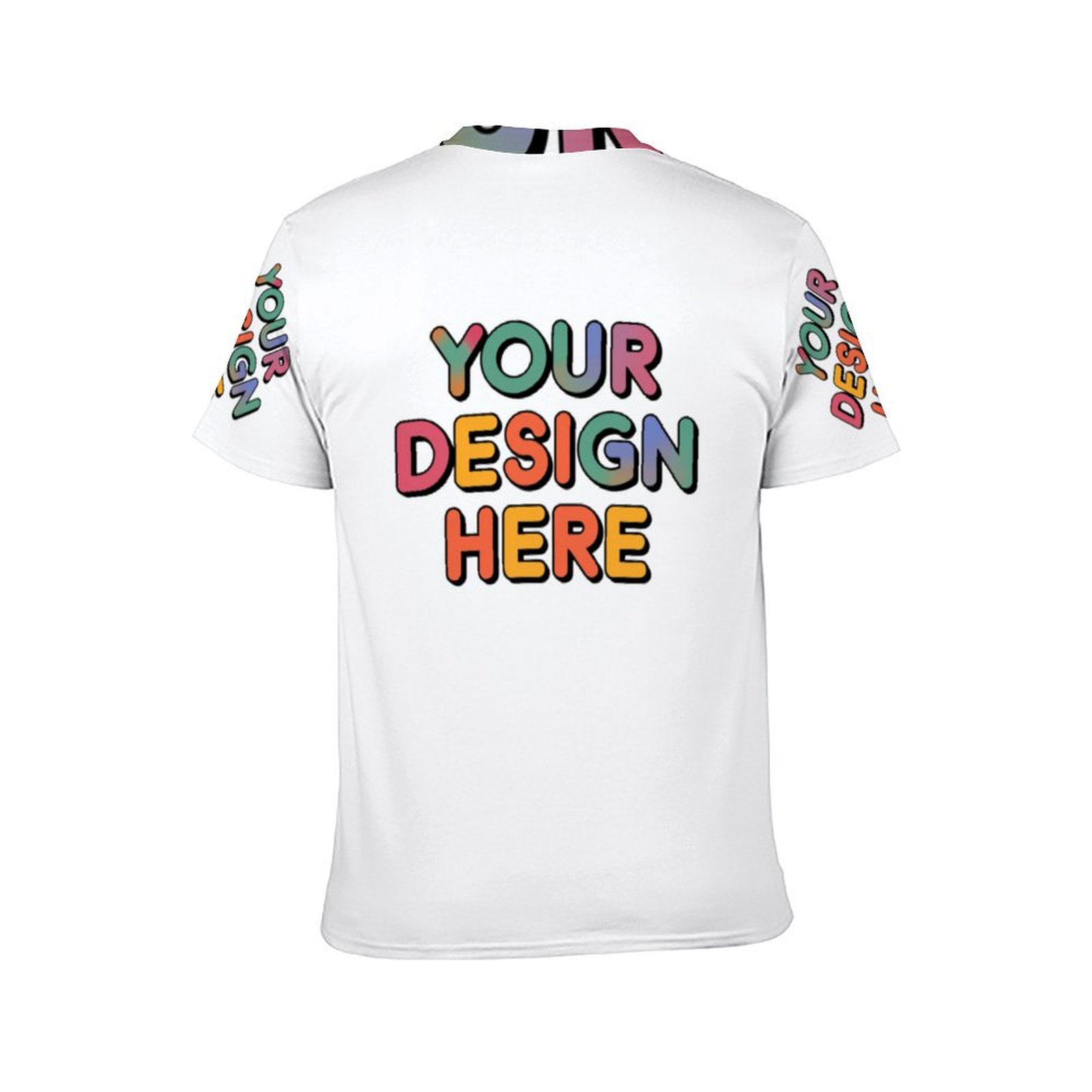 Customized Unisex Exquisite Craftsmanship Full-Print Tee