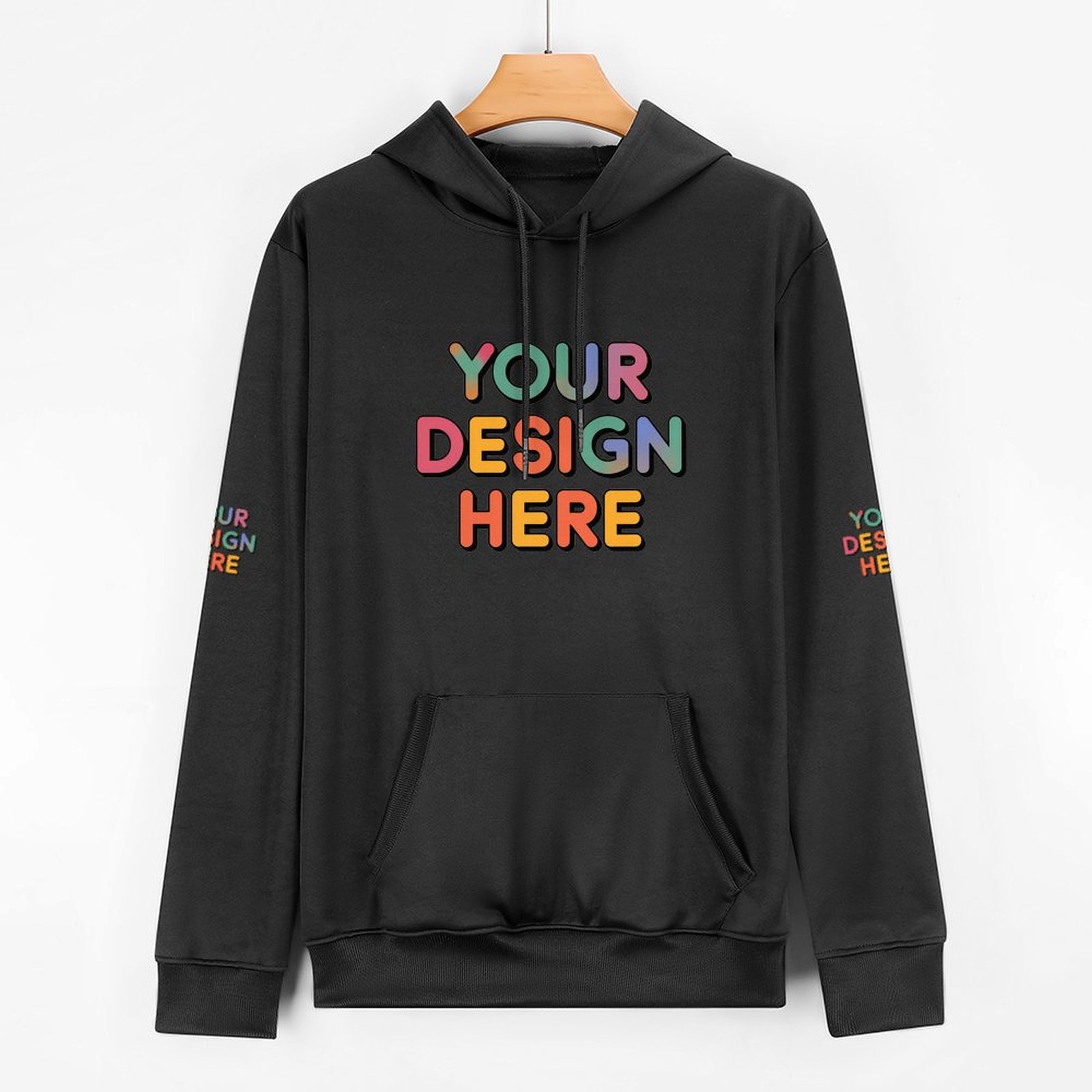 Custom Men’s Comfortable All-Over Print Sweater for Everyday Wear