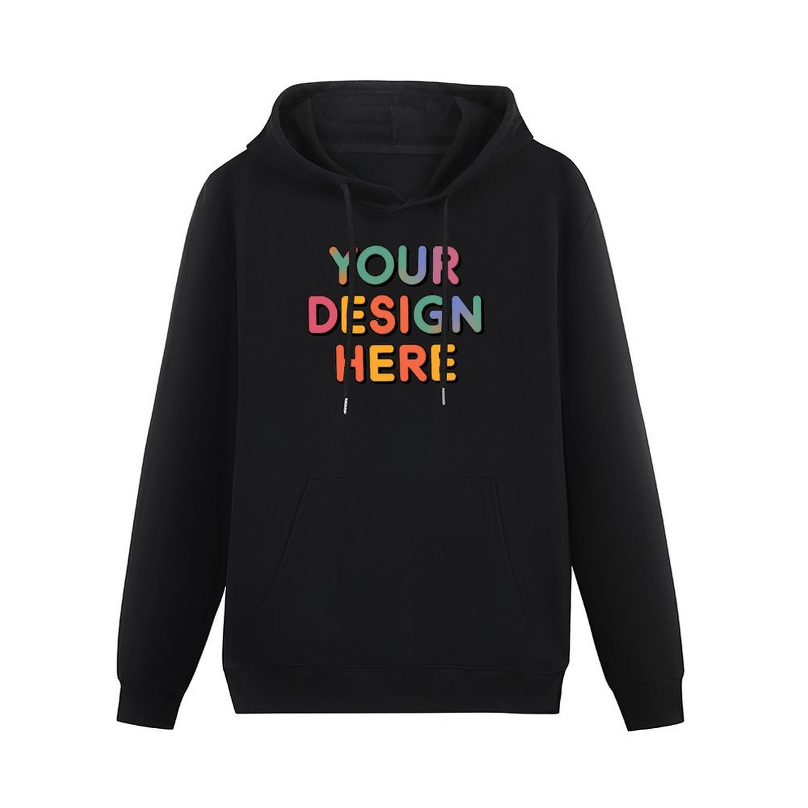Customized Men’s Soft Touch Hoodie with Unique Front Print