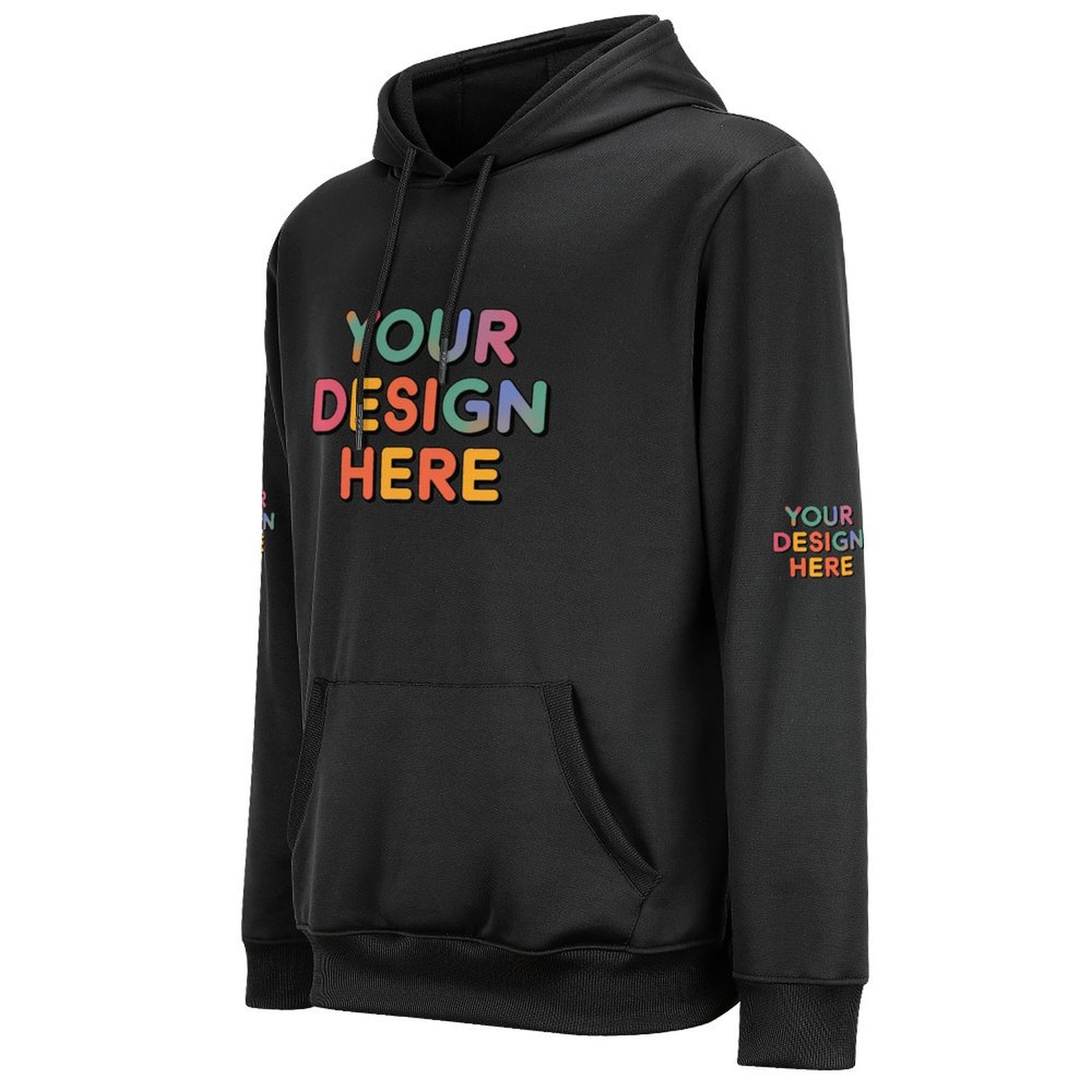 Custom Men’s Comfortable All-Over Print Sweater for Everyday Wear