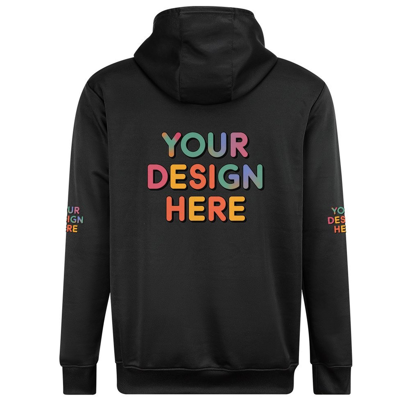 Custom Men’s Comfortable All-Over Print Sweater for Everyday Wear