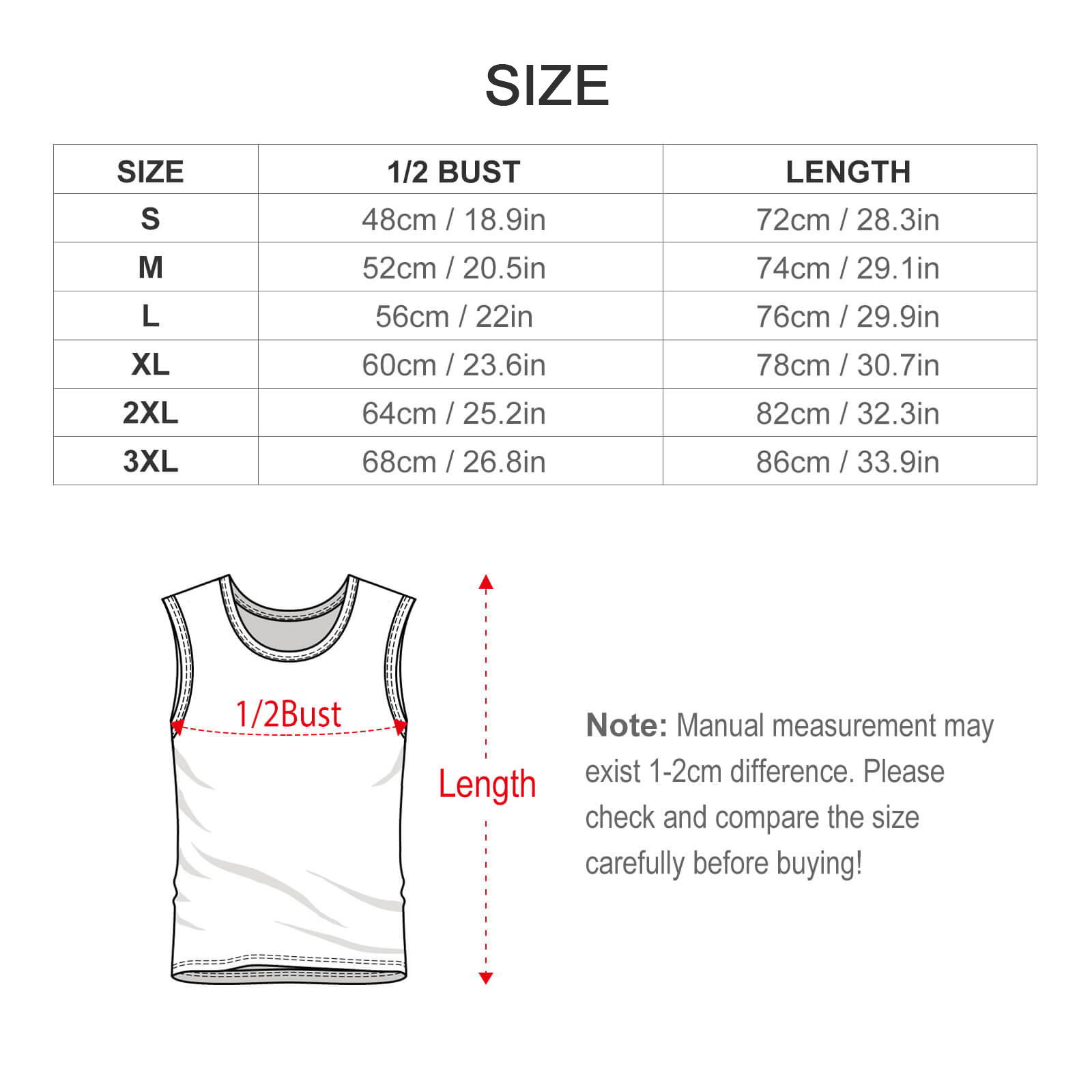 Personalized Custom Men’s Direct Printing Sleeveless Tee