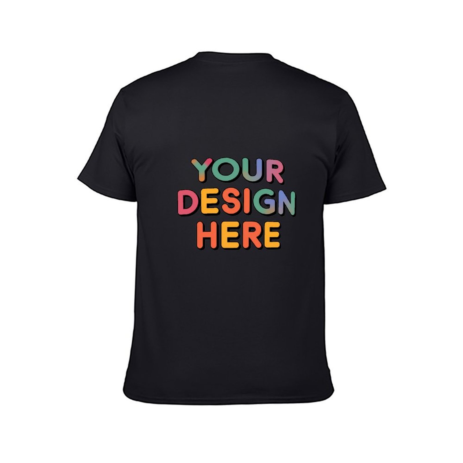 Customized Men’s Premium Stretch Cotton T-Shirt for Everyday Use