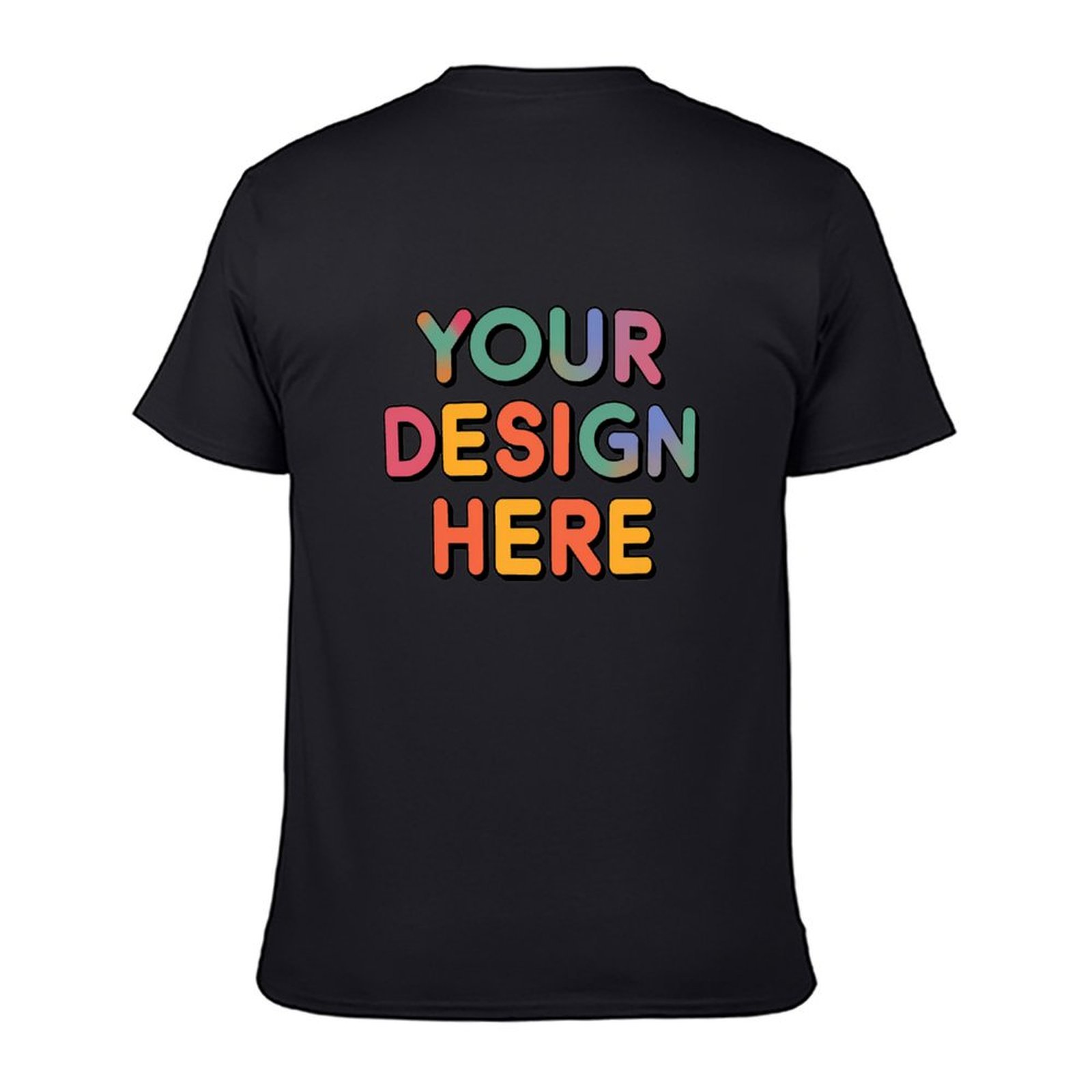 Customized Men’s Unique Appearance Cotton T-Shirt for Casual Wear