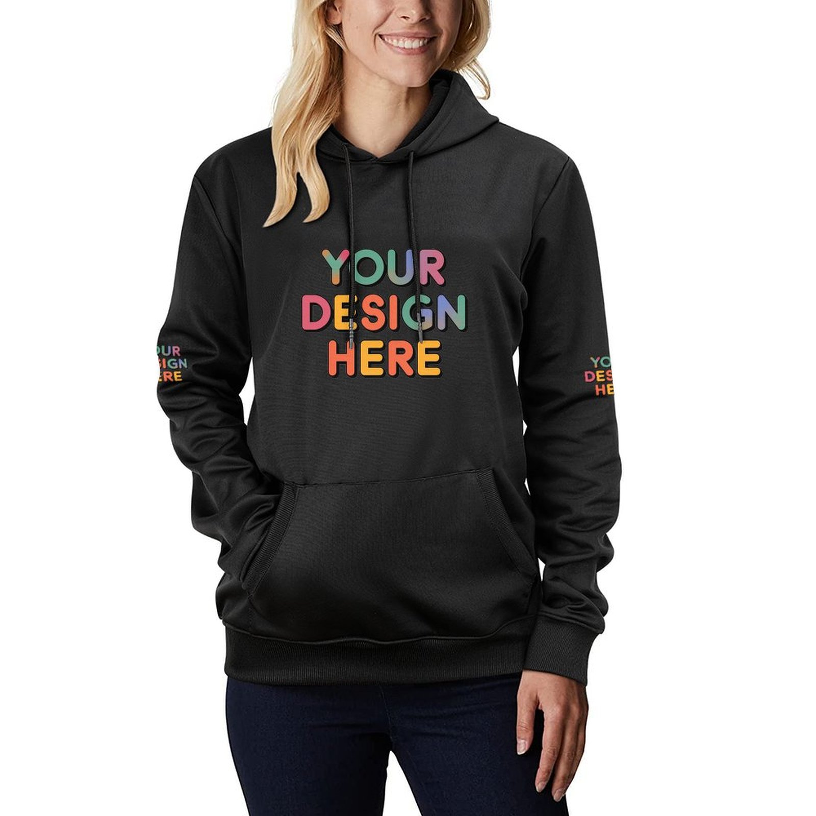 Custom Men’s Comfortable All-Over Print Sweater for Everyday Wear