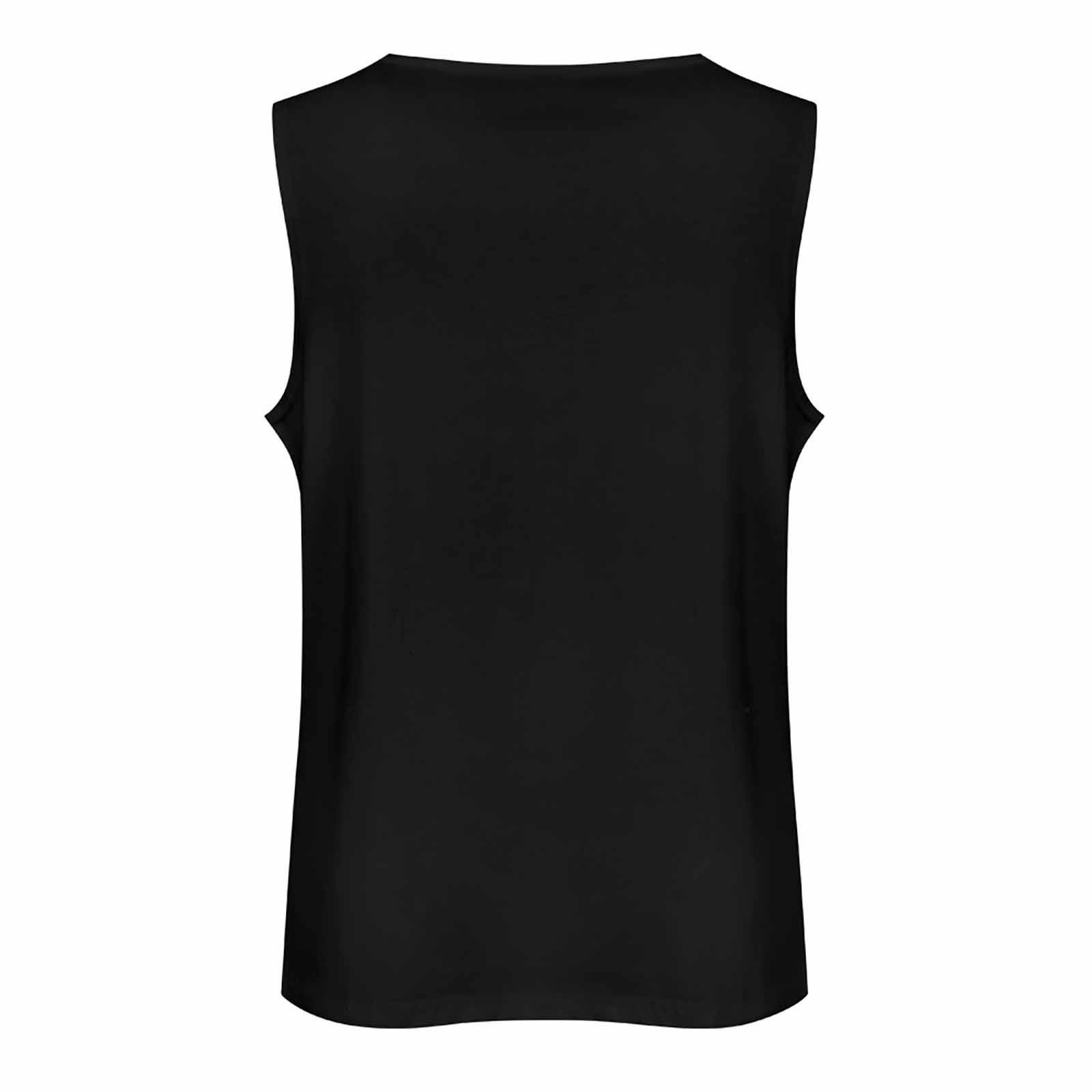 Personalized Custom Men’s 100% Cotton Sleeveless Vest