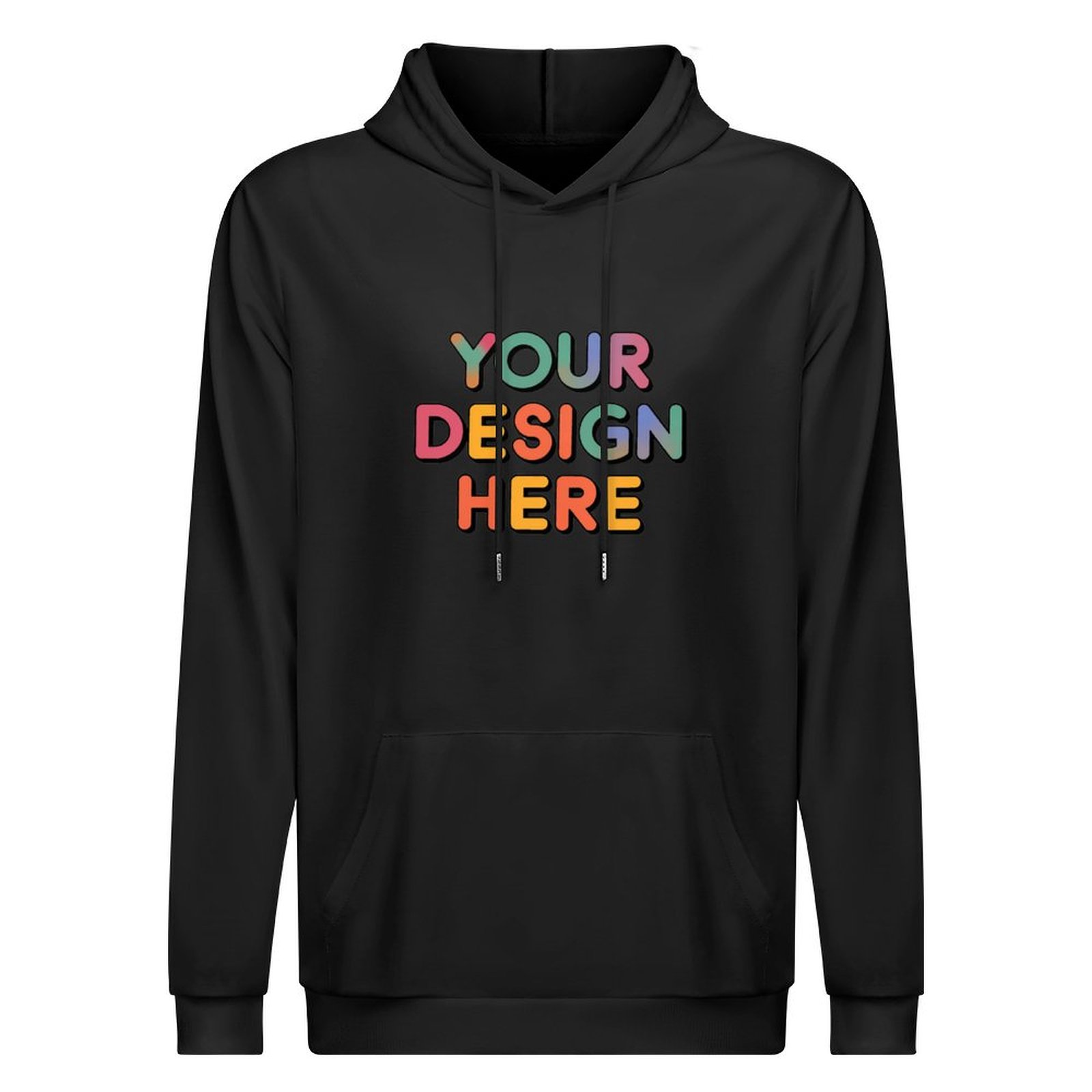 Customized Men’s Front and Back Print Adult Sweater