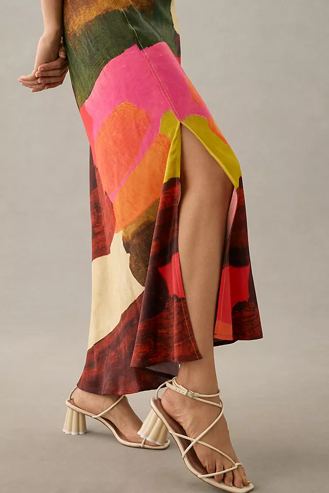 Slip Dress CHARTREUSE