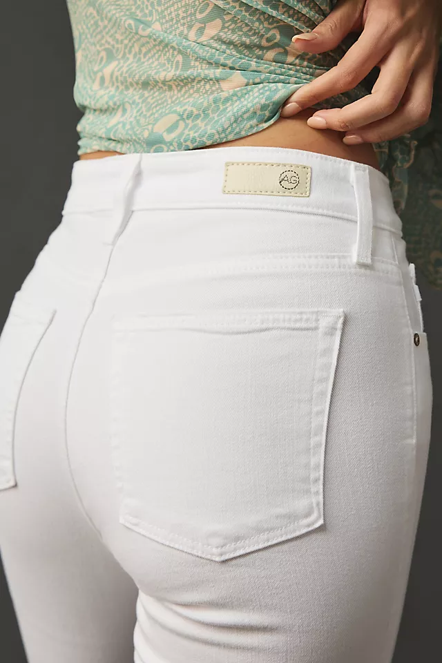 Crop Boot Jeans WHITE