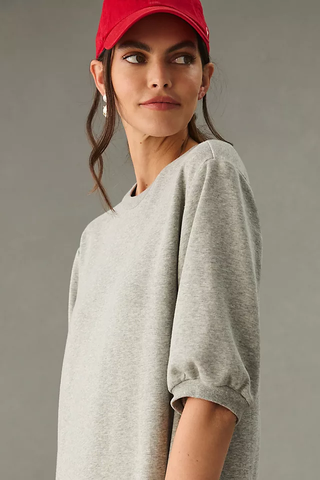 Tiered Lounge Dress HEATHER GREY