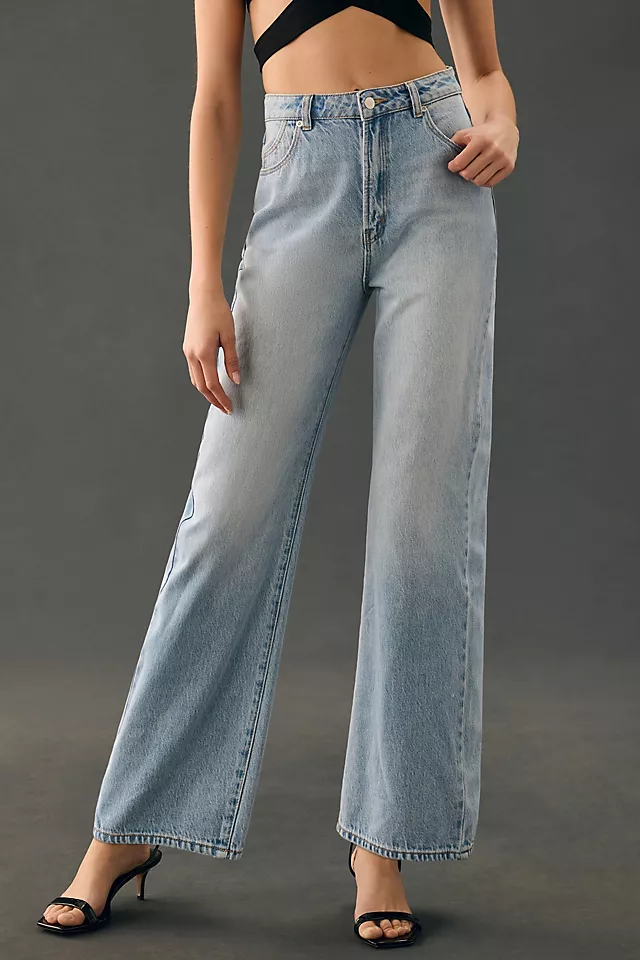 Straight-Leg Ankle Jeans DENIM LIGHT