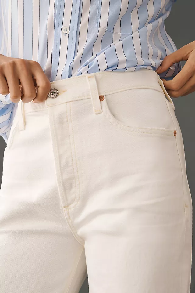 Wide Straight Jeans WHITE