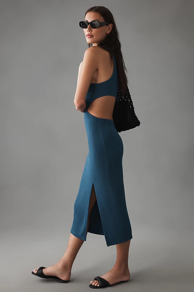 Bordeaux Cutout Tank Lounge Dress PETROL