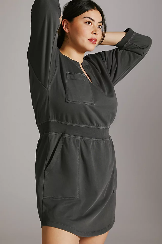 Utility Mini Dress BLACK