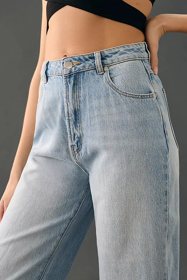 Straight-Leg Ankle Jeans DENIM LIGHT