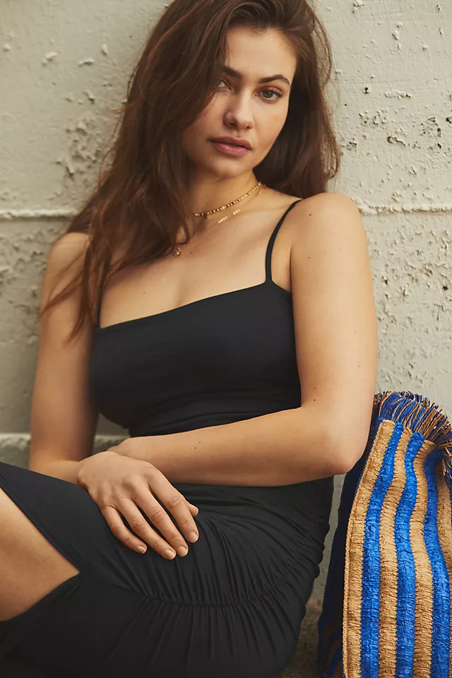 Strappy Back Dress BLACK