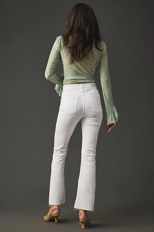 Crop Boot Jeans WHITE