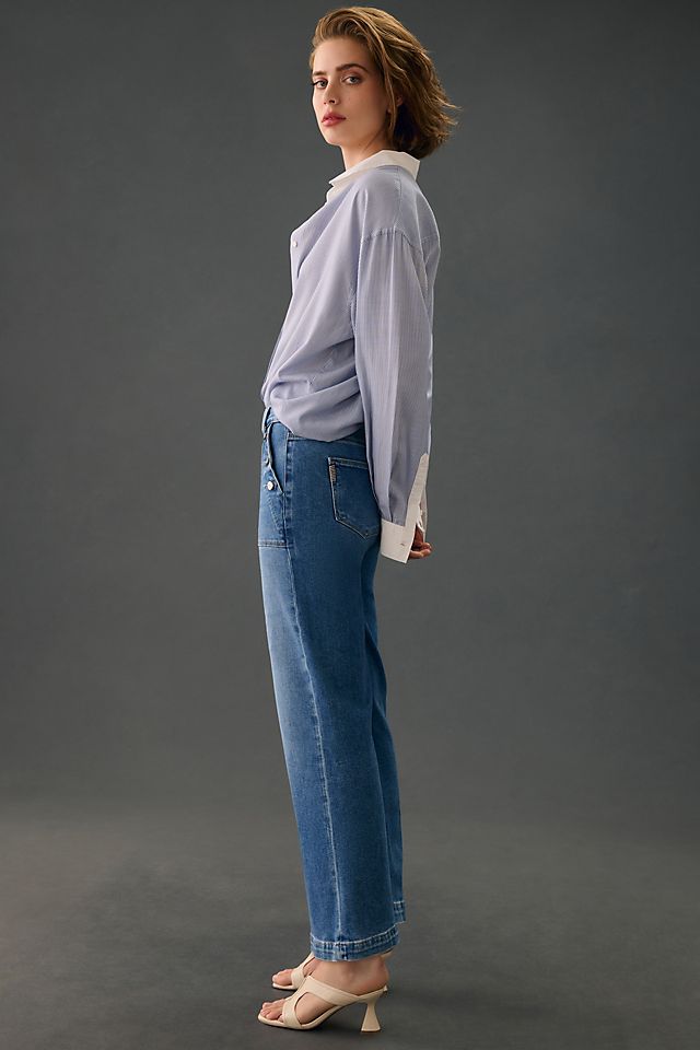 Wide-Leg Crop Jeans KARLYN