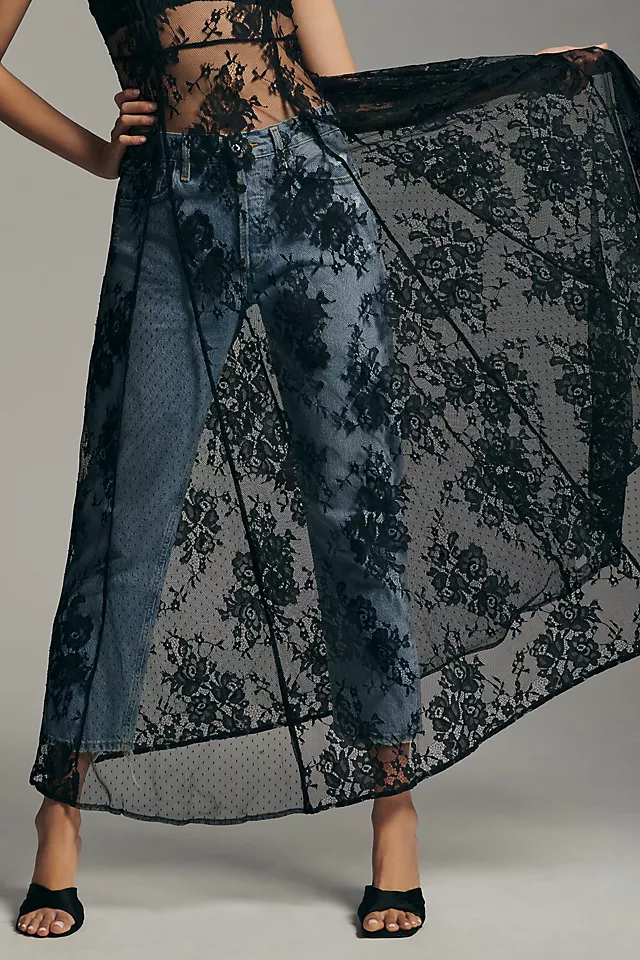 Mesh Maxi Dress CARBON