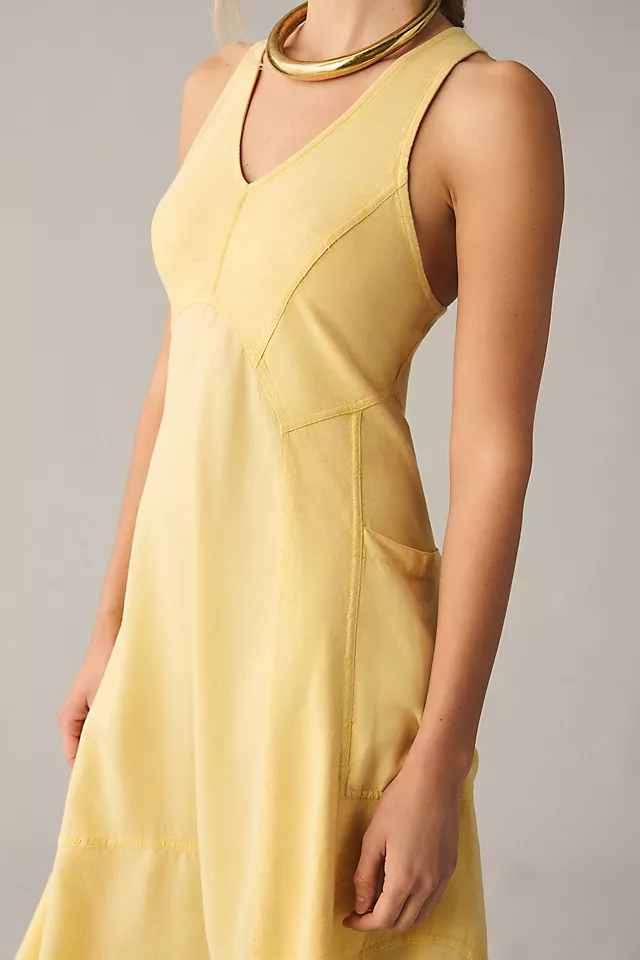 Persephone Midi Dress PINEAPPLE