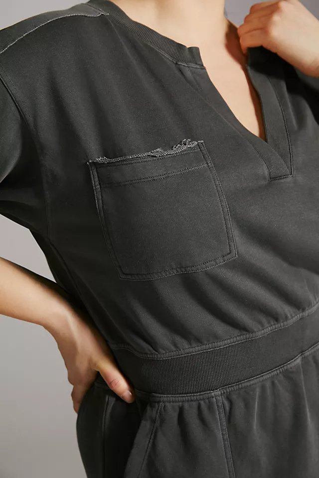 Utility Mini Dress BLACK