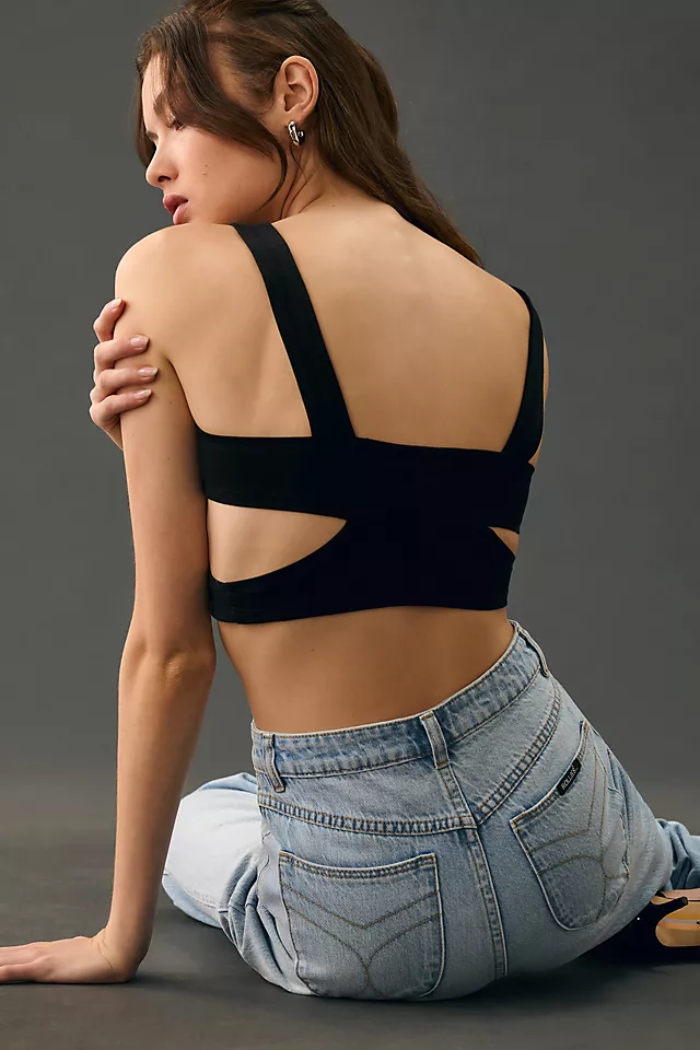 Straight-Leg Ankle Jeans DENIM LIGHT