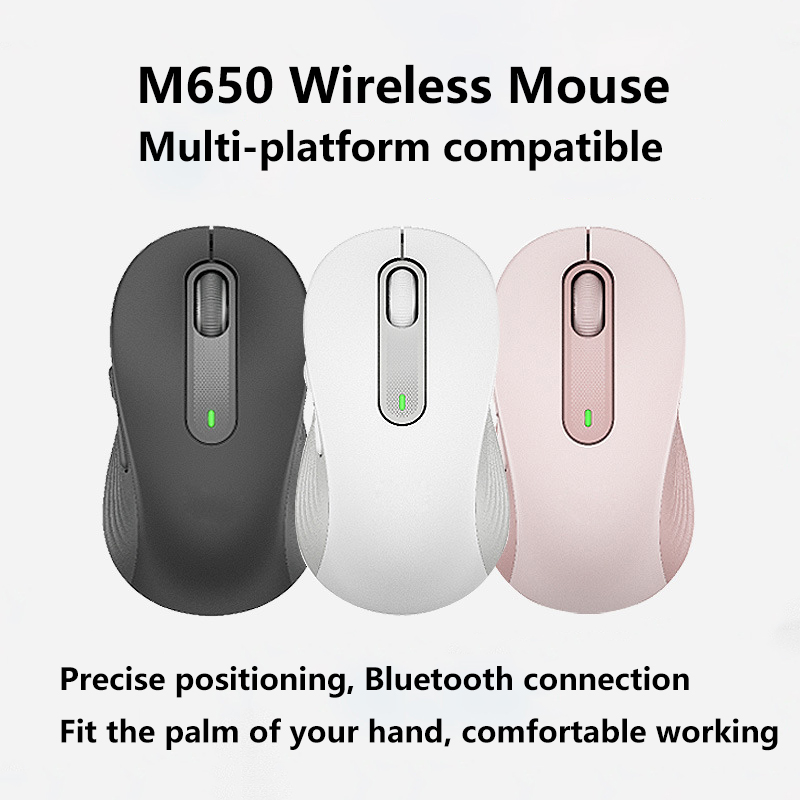 M650 Bluetooth dual-mode 2.4G wireless mouse for home office business wireless silent mouse