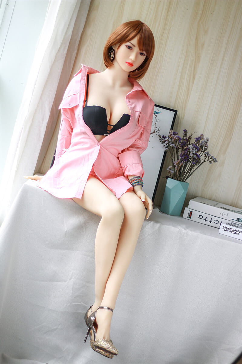 158cm Japanese Short Hair D-cup Sex Doll - Katy