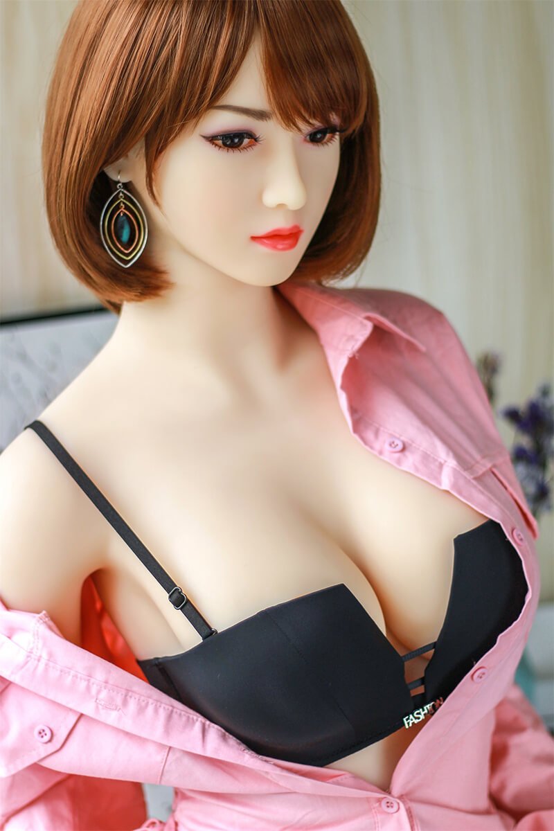 158cm Japanese Short Hair D-cup Sex Doll - Katy