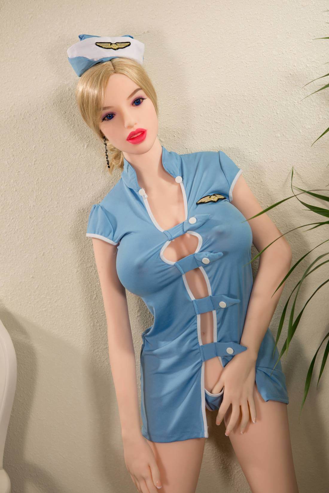 Hot Skinny Blonde Sex Doll - Renee