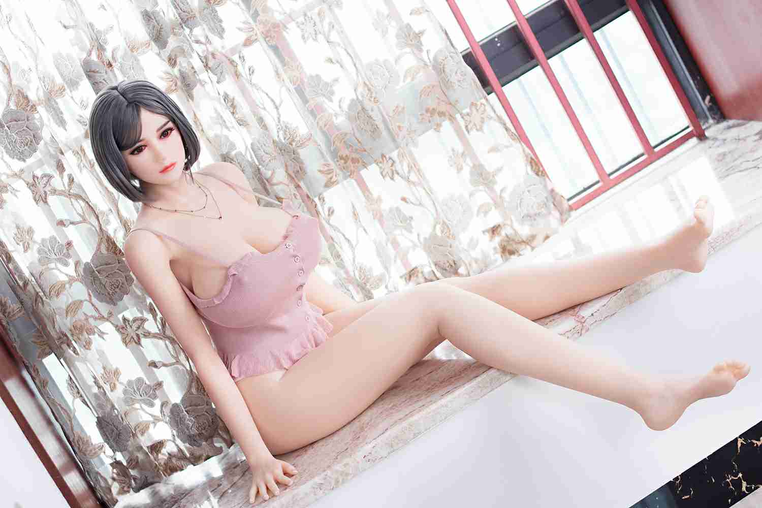 Salina: 155cm(5’1 ft) Large Breasted Realistic Silicone Sex Doll