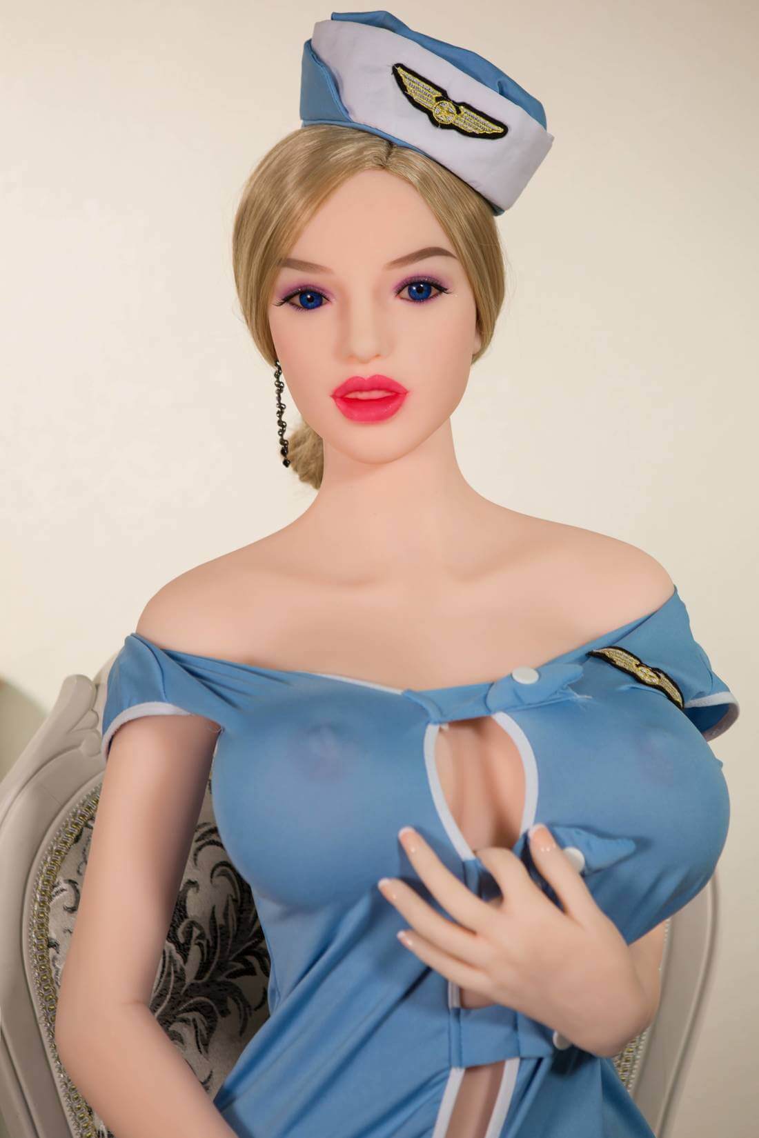 Hot Skinny Blonde Sex Doll - Renee