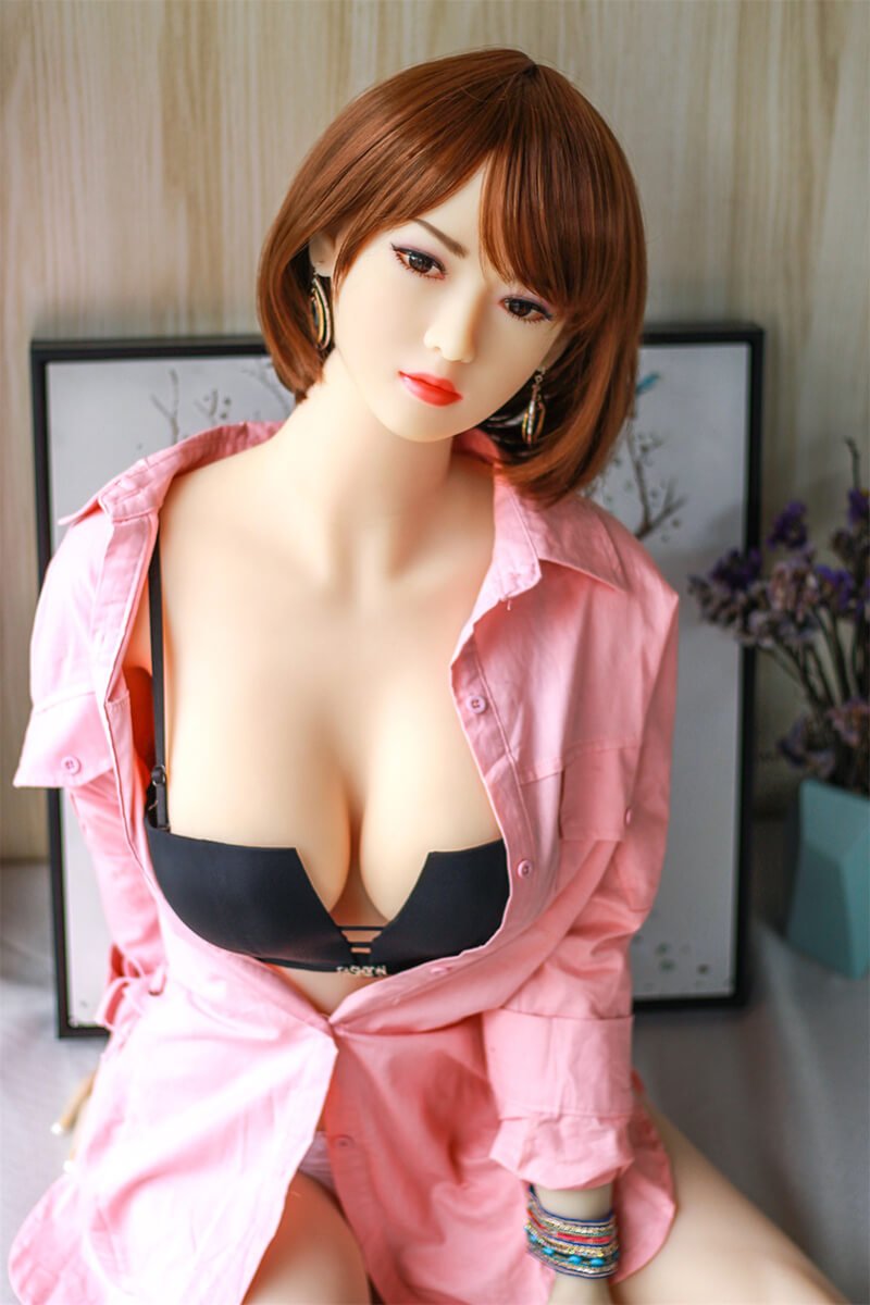 158cm Japanese Short Hair D-cup Sex Doll - Katy