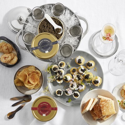Williams Sonoma Queen Caviar Tin