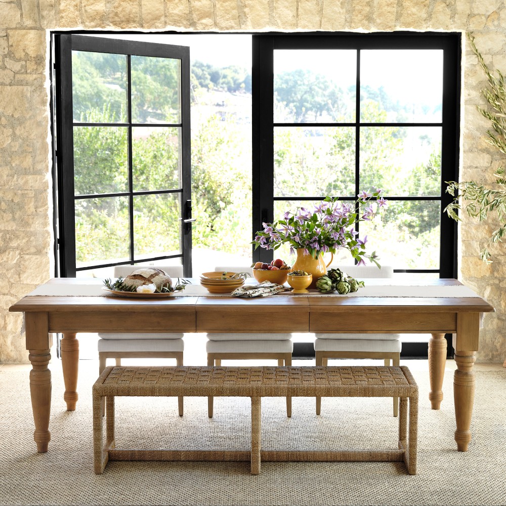 Harvest Extendable Rectangular Dining Table (72