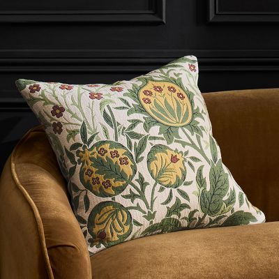 Morris & Co. x Williams Sonoma Home Elmcote Performance Pillow Cover, Green