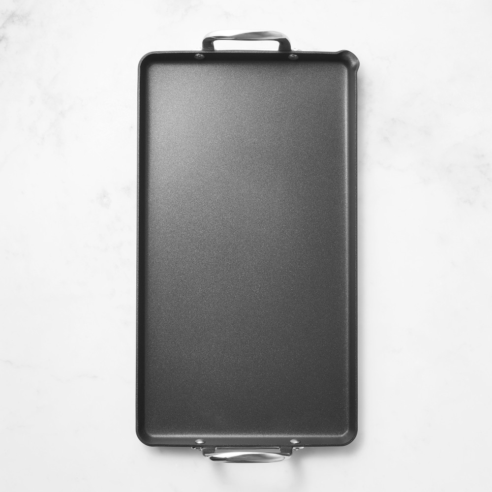Williams Sonoma Signature Thermo-Clad™ Nonstick Double Burner Griddle