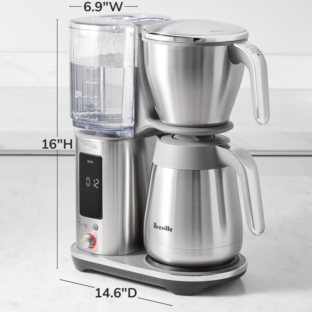 Breville Luxe Brewer™ Drip Coffee Maker with Thermal Carafe