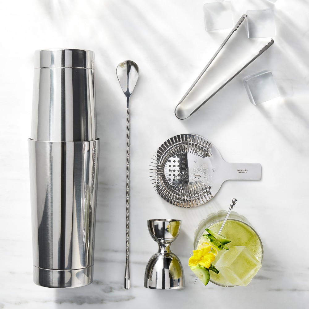 Williams Sonoma Mixology Shaker & Tools Set