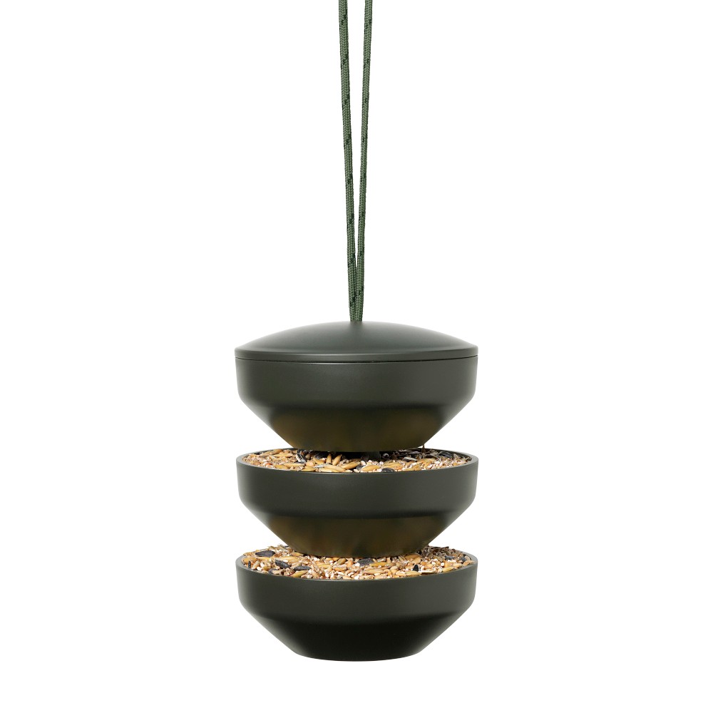 Recycled Birds Hanging Feeder Station
