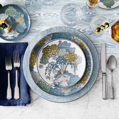 Scalamandré x Williams Sonoma Sea of Trees Salad Plates, Set of 4