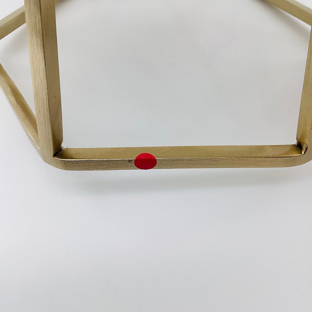 OPEN BOX: Marble Honeycomb Beverage Dispenser Base