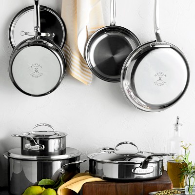 Hestan NanoBond® Titanium Stainless-Steel 14-Piece Cookware Set
