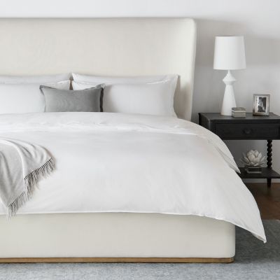 Chambers® Italian 600 Thread Count Percale Duvet Cover & Shams