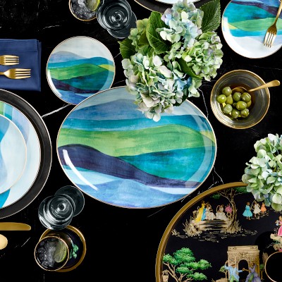 Sheila Bridges x Williams Sonoma Highlands 12-Piece Dinnerware Set